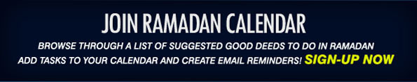 Join Ramadan calendar